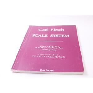 Carl Flesch, Scale System, Sheet Music, Carl Fischer, Violin, ~ 250827-WH 581